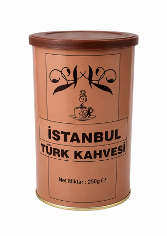 İstanbul Kahve Türk Kahvesi 250 gr Teneke