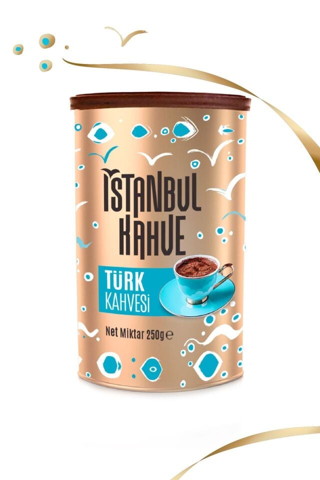 İstanbul Kahve Türk Kahvesi 250 gr Teneke