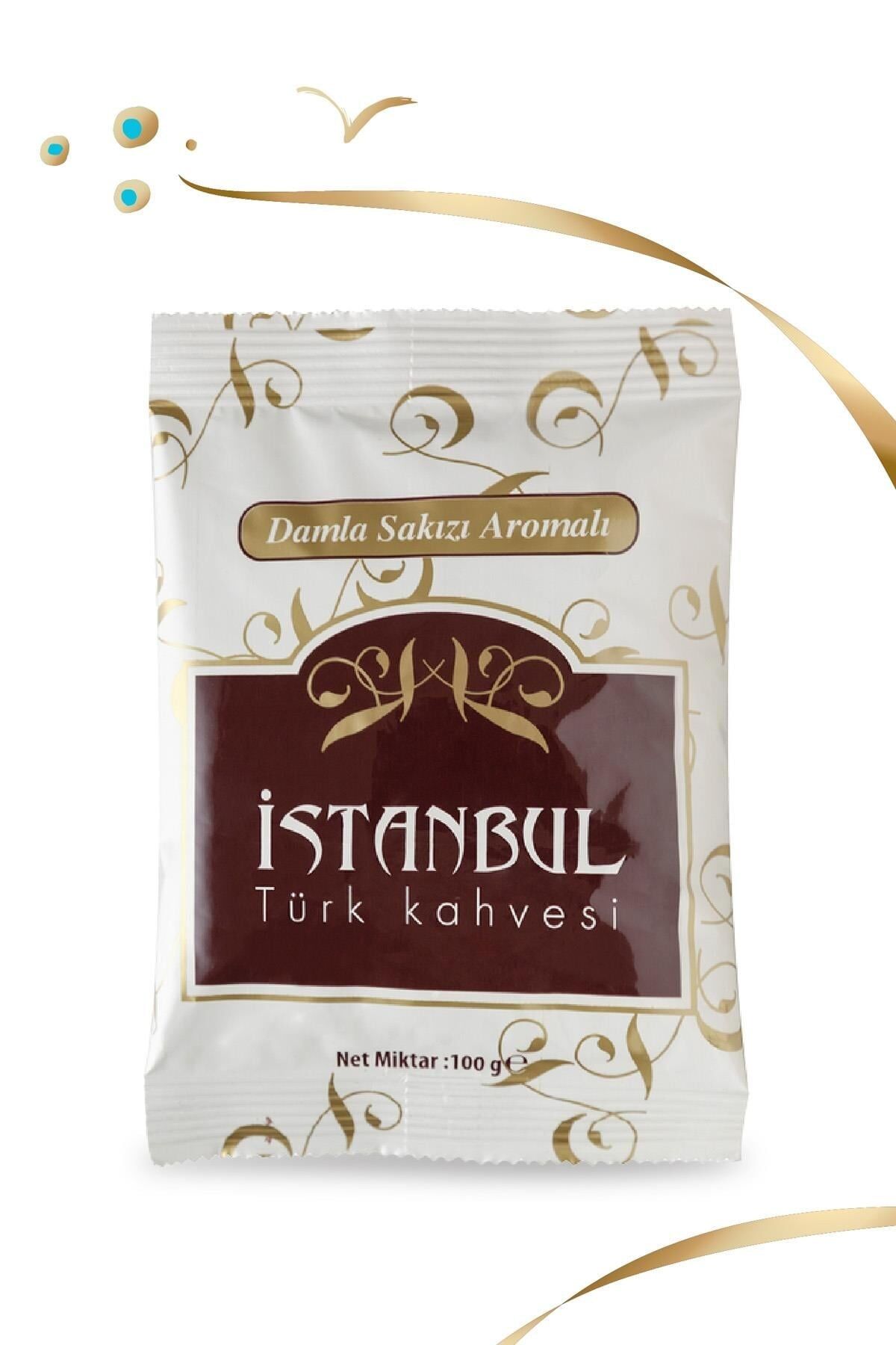 İstanbul Kahve Türk Kahvesi Damla Sakızı Aromalı 100 gr