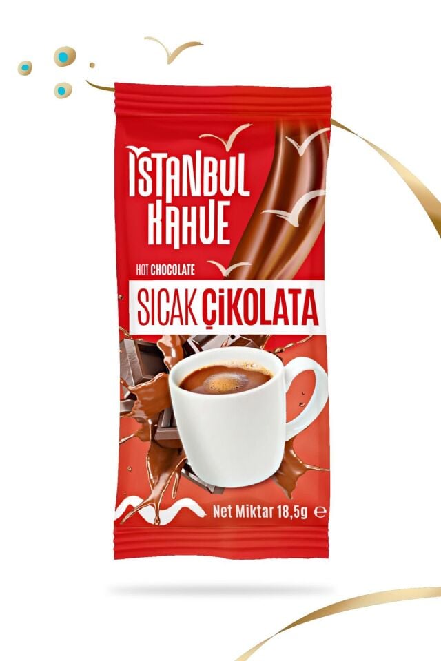 İstanbul Kahve Sıcak Çikolata 18.5 gr x 24 Adet