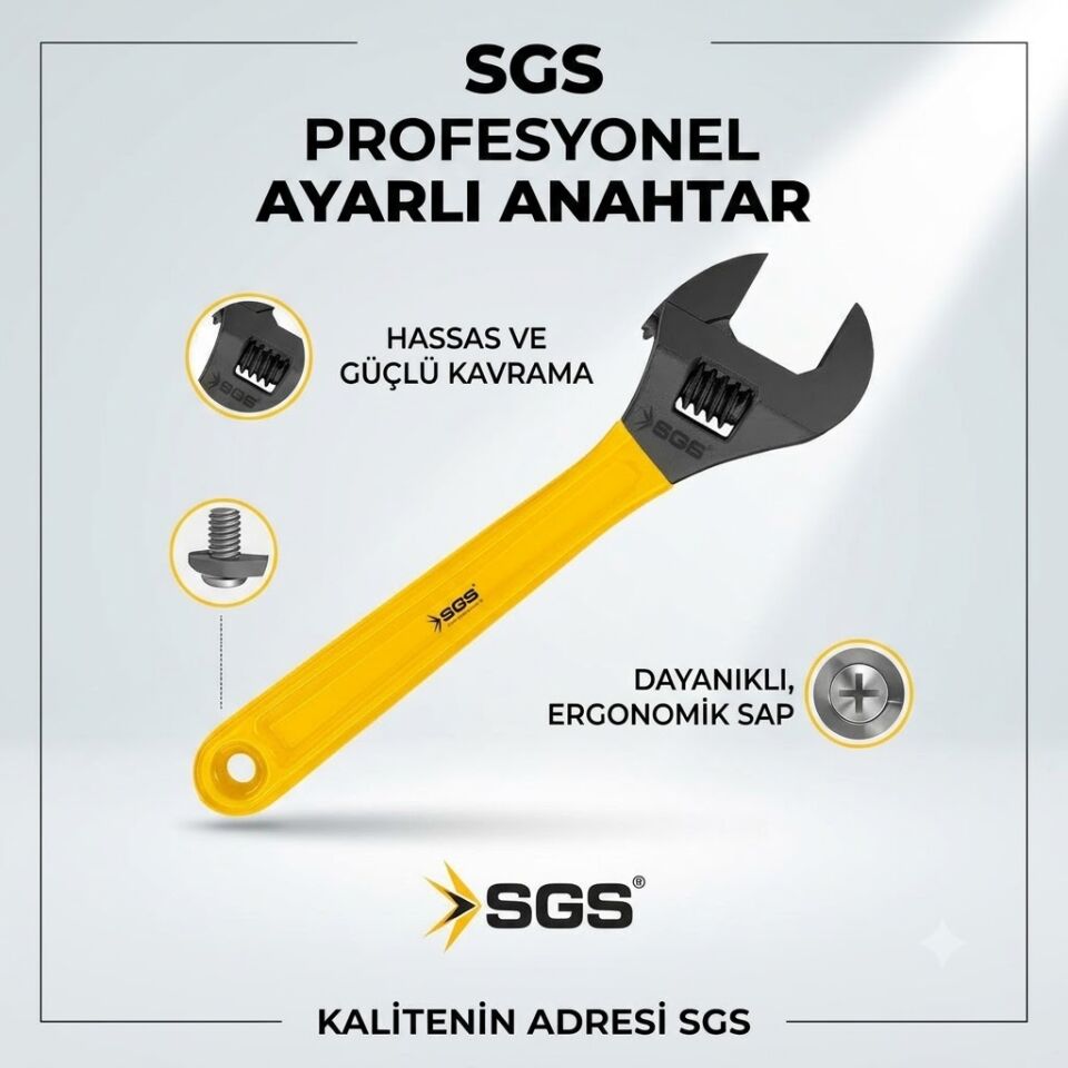 Sgs Kurbağacık Anahtar 12'' SGS2076