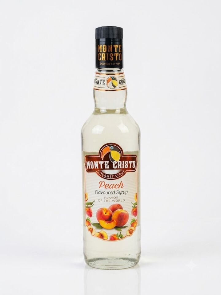Monte Cristo Şeftali Aromalı Şurup (70 cl)