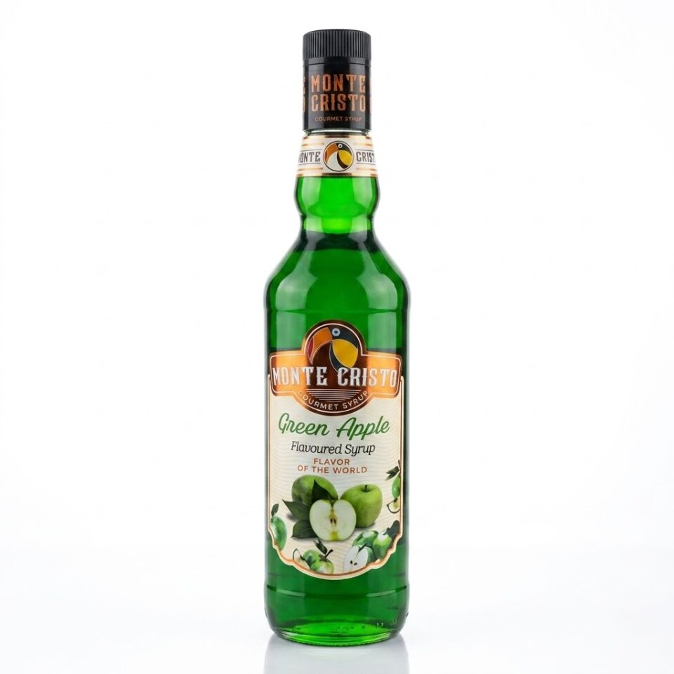 Monte Cristo Yeşil Elma Şurubu 70 cl