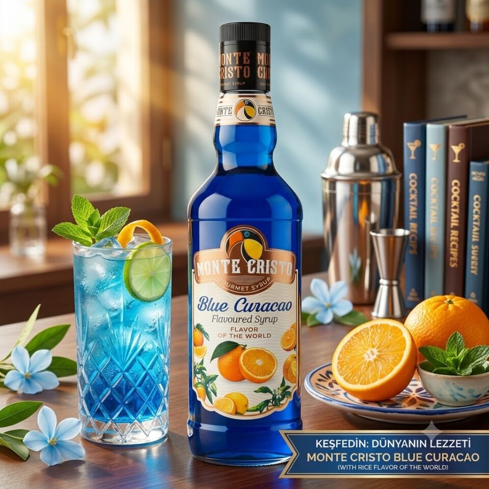 Monte Cristo Turunç Aromalı Şurup 70cl