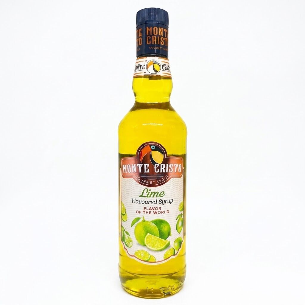 Monte Cristo Yeşil Limon Aromalı Şurup 70cl
