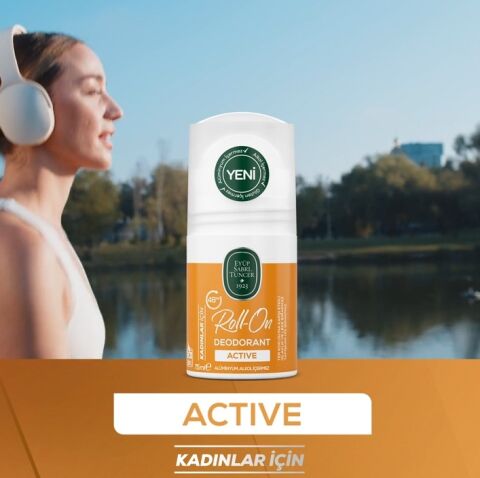 Eyüp Sabri TuncerActive - Kadın Roll On Deodorant 75 ml