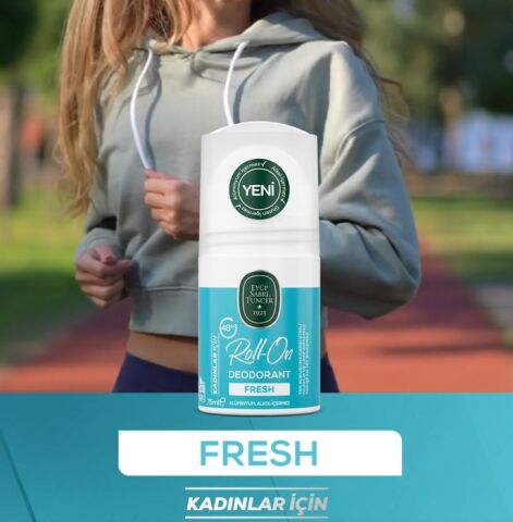 Eyüp Sabri Tuncer Fresh - Kadın Roll On Deodorant 75 ml