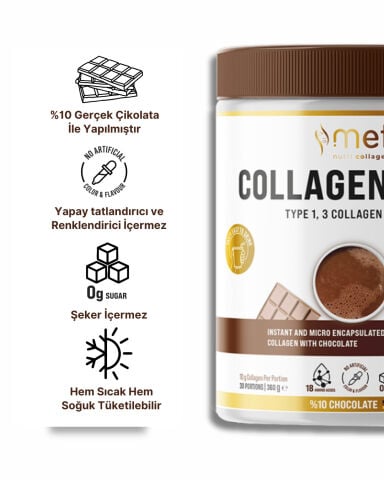 Mef Nutri Collagen Collagen & Chocolate Gerçek Çikolatalı Kolajen