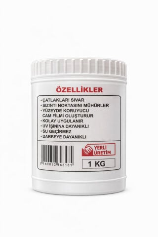 Elb Fix Şeffaf Su Yalıtım Sıvısı - Su Geçirmez Sızıntı Önleyici İzolasyon Malzemesi 1KG