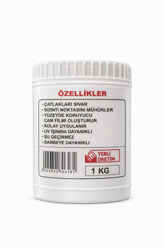 Elb Fix Şeffaf Su Yalıtım Sıvısı - Su Geçirmez Sızıntı Önleyici İzolasyon Malzemesi 1KG