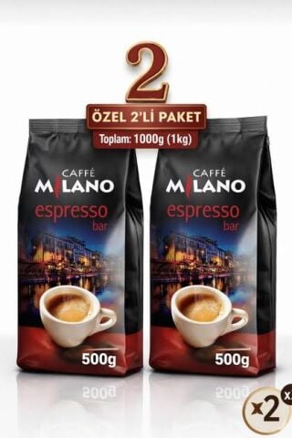 Caffe Milano Caffe Millano espresso bar çekirdek 2X 500g