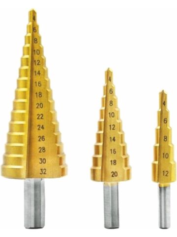 SOSIN 3 PCS Kademeli Matkap Ucu Seti (CMC6590)