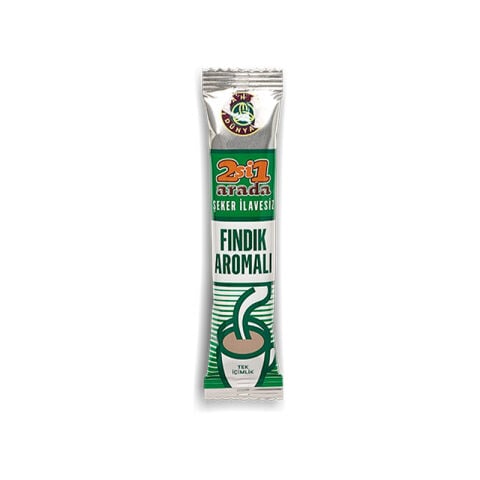 Kahve Dünyası Fındık Aromalı 2si1 Arada 40lı Paket Tek İçimlik Kahve Keyfi